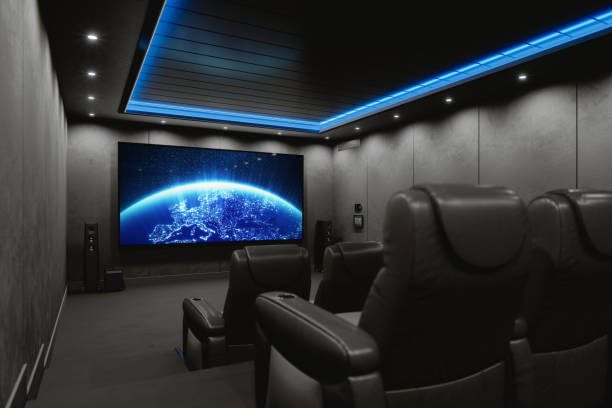 Salle de cinéma privée